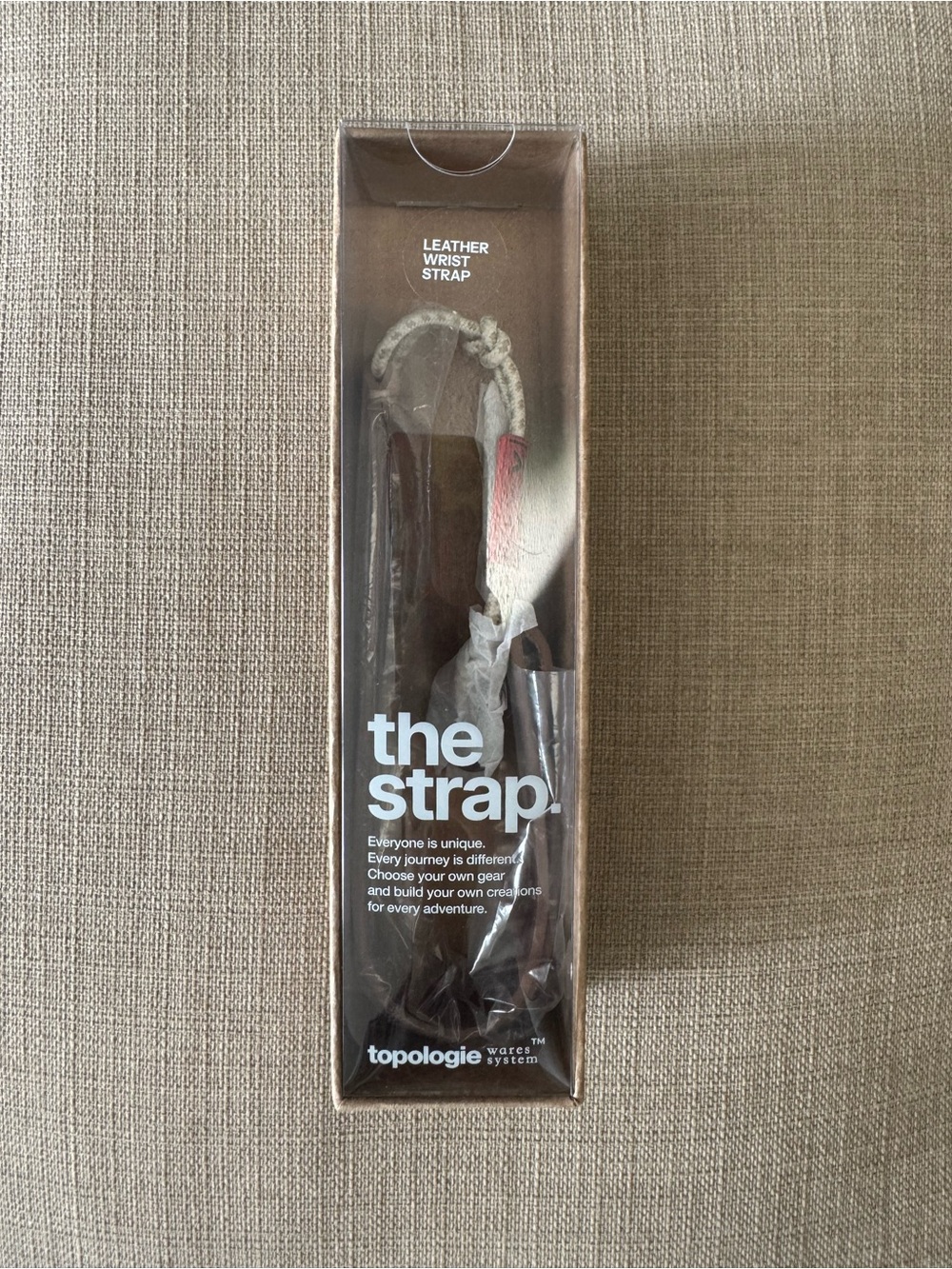 Topologie Leather Wrist Strap - Excellent Condition